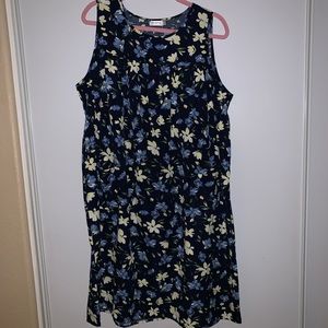 Blue Sleeveless Dress